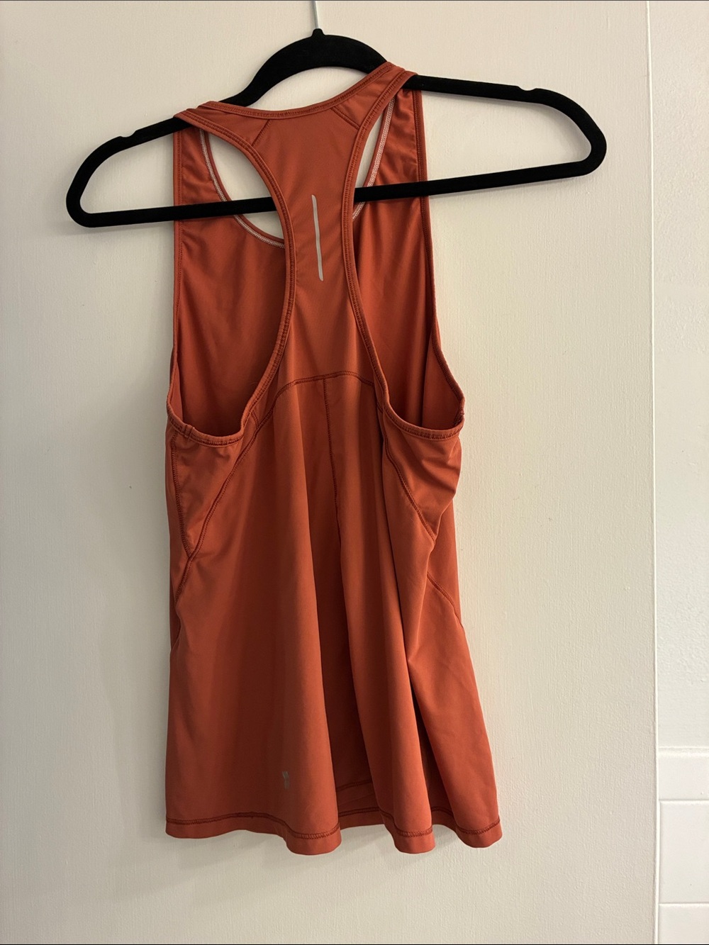 all in motion Rust-Orange Racerback Tank Top - Picture 2 of 5